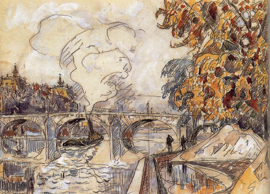 Paul Signac Bridge and station